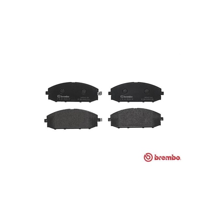 BREMBO Bremsbelagsatz, Scheibenbremse P56041