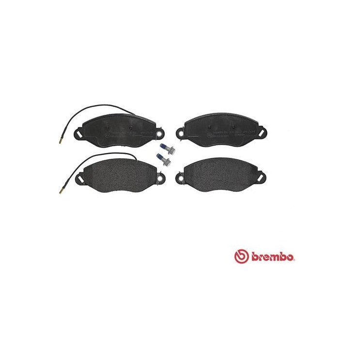 BREMBO Bremsbelagsatz, Scheibenbremse P56042