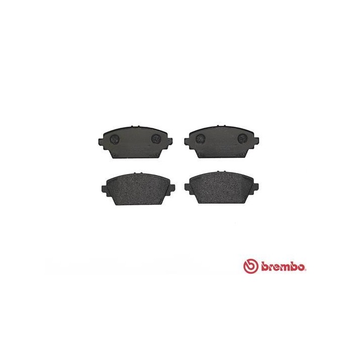 BREMBO Bremsbelagsatz, Scheibenbremse P56044