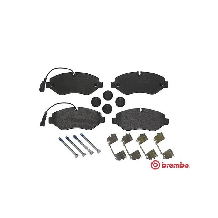 BREMBO Bremsbelagsatz, Scheibenbremse P56066