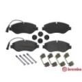 BREMBO Bremsbelagsatz, Scheibenbremse P56066