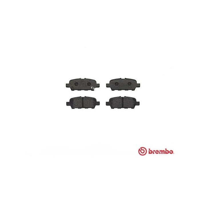 BREMBO Bremsbelagsatz, Scheibenbremse P56068