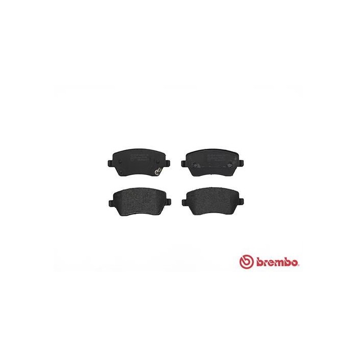 BREMBO Bremsbelagsatz, Scheibenbremse P56086