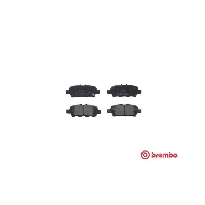 BREMBO Bremsbelagsatz, Scheibenbremse P56087