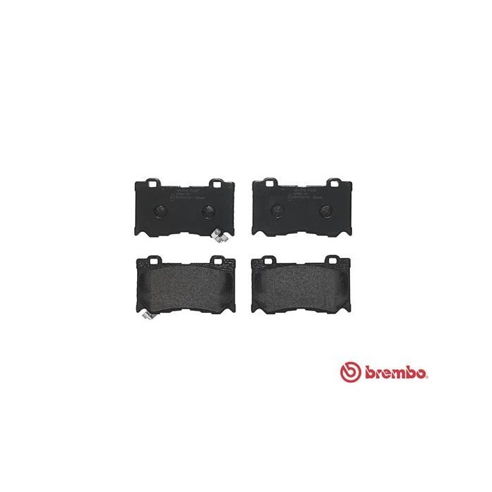 BREMBO Bremsbelagsatz, Scheibenbremse P56089