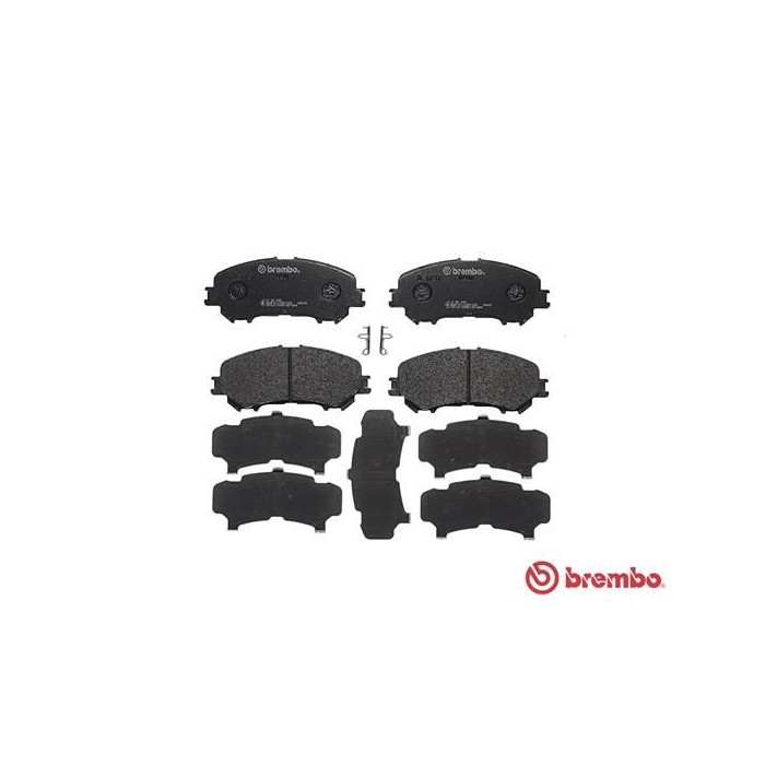 BREMBO Bremsbelagsatz, Scheibenbremse P56099