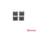 BREMBO Bremsbelagsatz, Scheibenbremse P59001