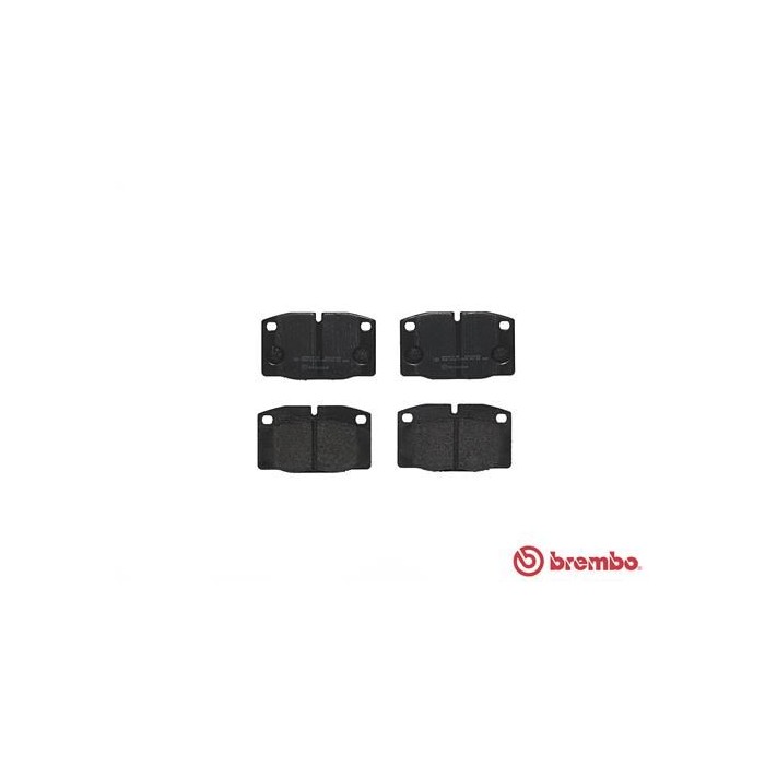 BREMBO Bremsbelagsatz, Scheibenbremse P59005