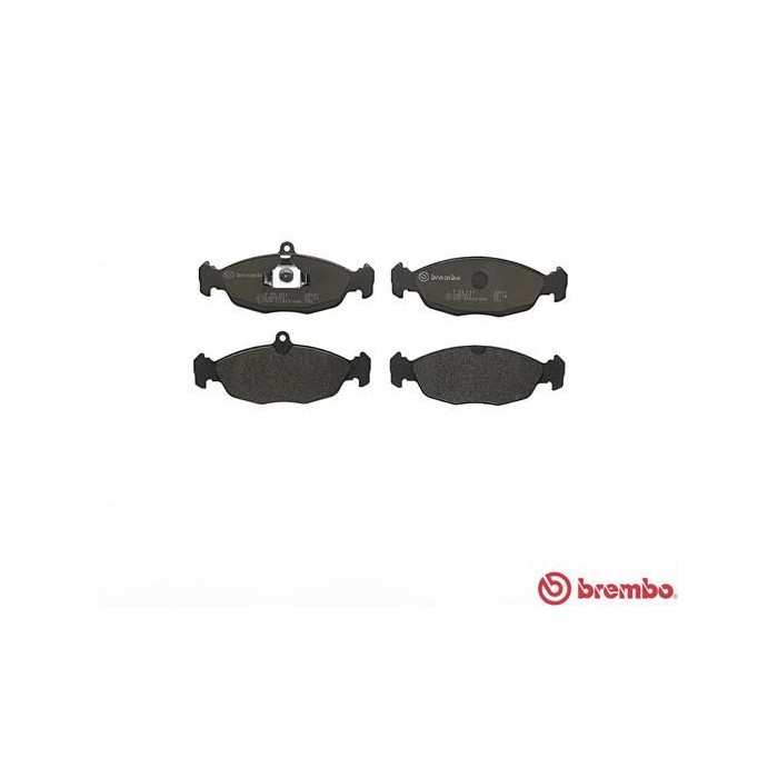 BREMBO Bremsbelagsatz, Scheibenbremse P59011