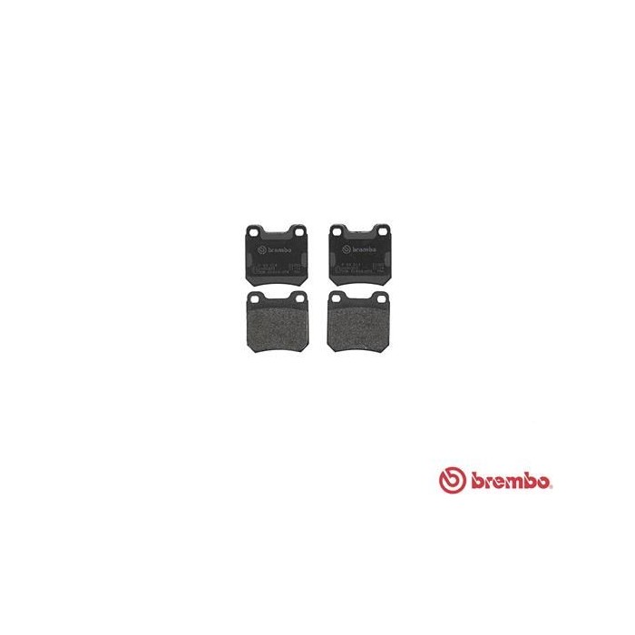 BREMBO Bremsbelagsatz, Scheibenbremse P59014