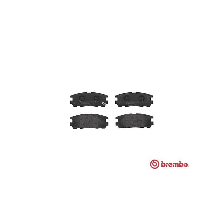 BREMBO Bremsbelagsatz, Scheibenbremse P59021