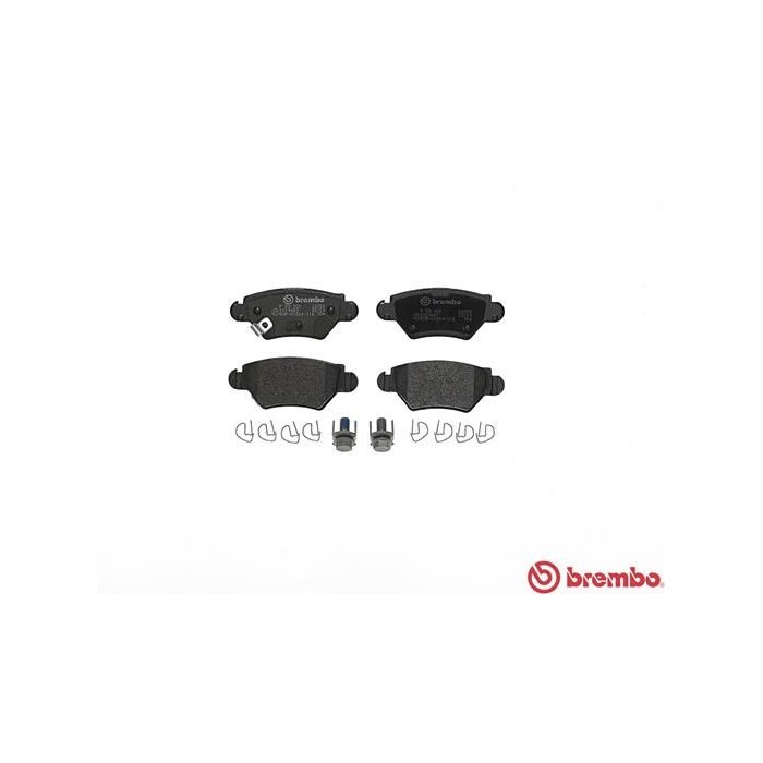 BREMBO Bremsbelagsatz, Scheibenbremse P59031