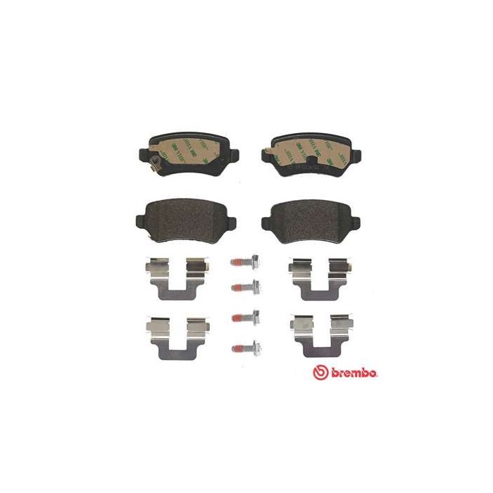 BREMBO Bremsbelagsatz, Scheibenbremse P59038