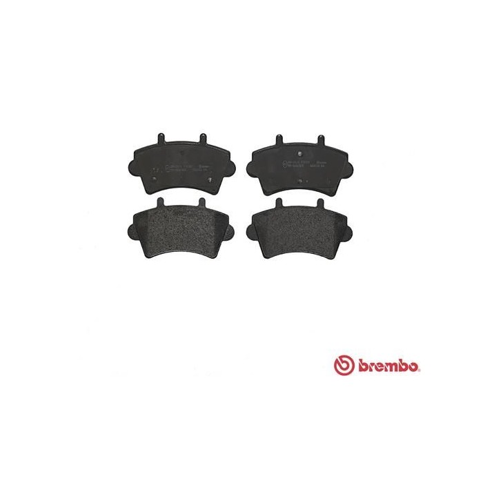 BREMBO Bremsbelagsatz, Scheibenbremse P59039