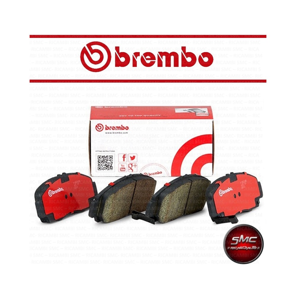 BREMBO BREMSBELÄGE, RICHTUNGSGEBUNDEN Bremsbelagsatz, Scheibenbremse P59046