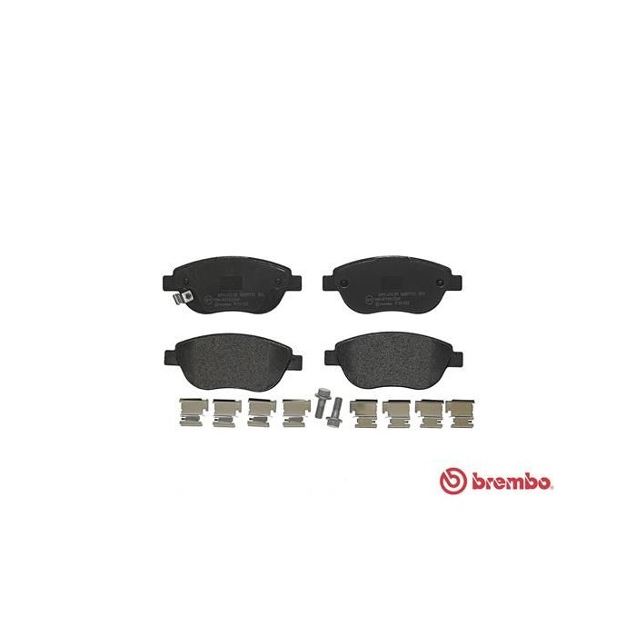 BREMBO Bremsbelagsatz, Scheibenbremse P59052