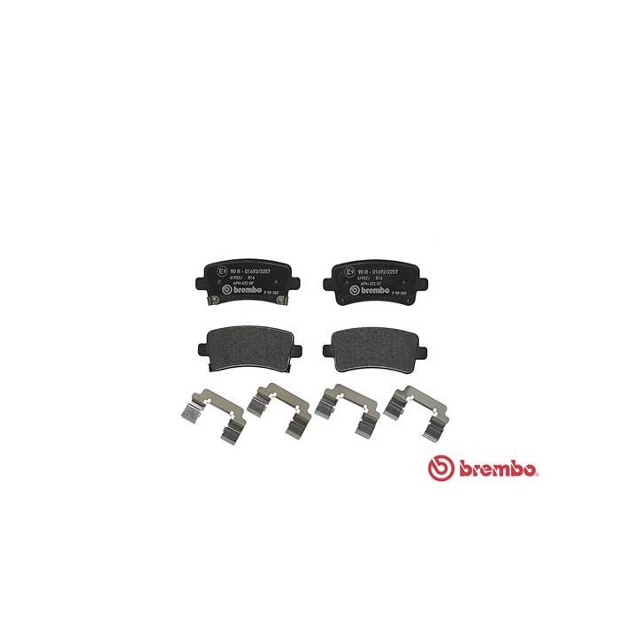 BREMBO Bremsbelagsatz, Scheibenbremse P59060