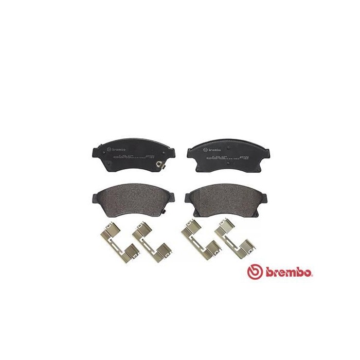 BREMBO Bremsbelagsatz, Scheibenbremse P59076