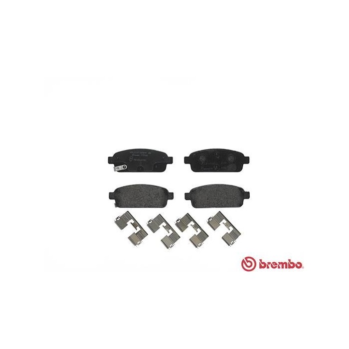 BREMBO Bremsbelagsatz, Scheibenbremse P59080