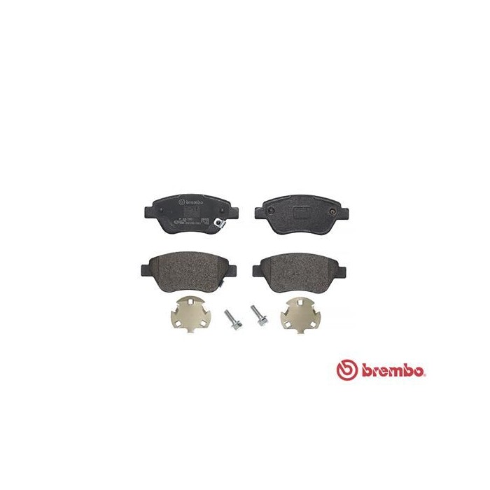 BREMBO Bremsbelagsatz, Scheibenbremse P59081