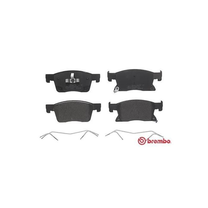 BREMBO Bremsbelagsatz, Scheibenbremse P59091