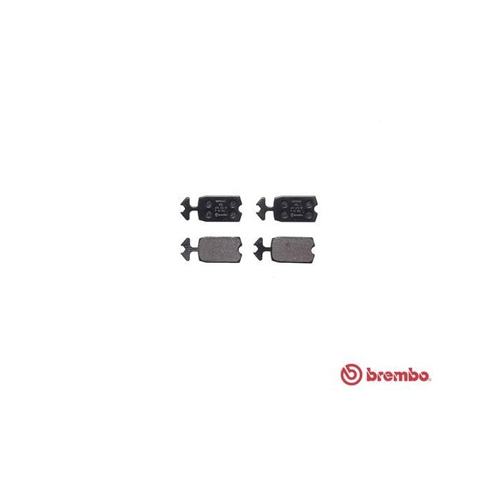 BREMBO Bremsbelagsatz, Scheibenbremse P61002
