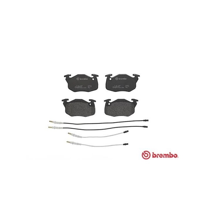 BREMBO Bremsbelagsatz, Scheibenbremse P61044