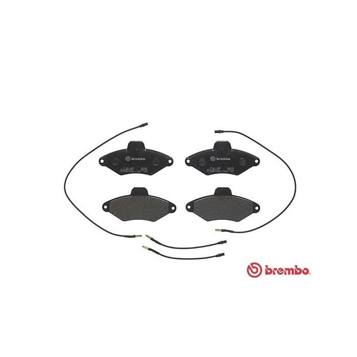 BREMBO Bremsbelagsatz, Scheibenbremse P61052