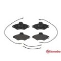 BREMBO Bremsbelagsatz, Scheibenbremse P61052