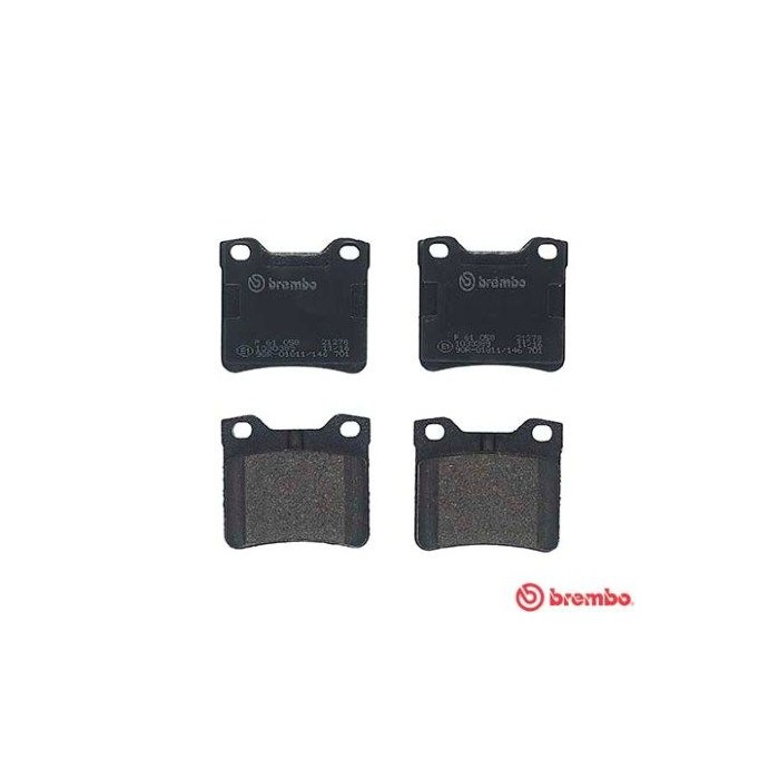 BREMBO Bremsbelagsatz, Scheibenbremse P61058