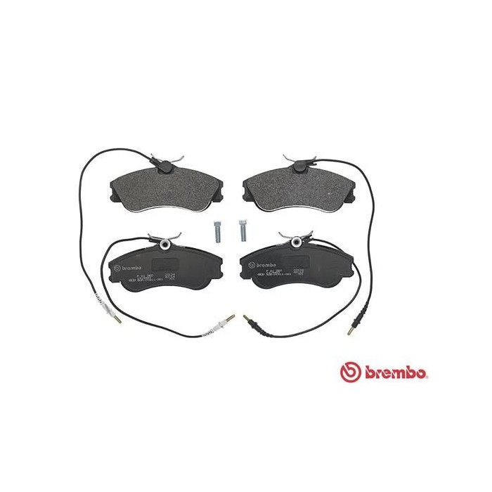 BREMBO Bremsbelagsatz, Scheibenbremse P61060