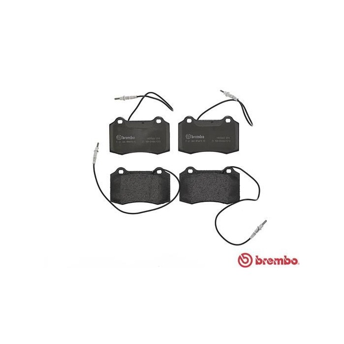 BREMBO Bremsbelagsatz, Scheibenbremse P61064