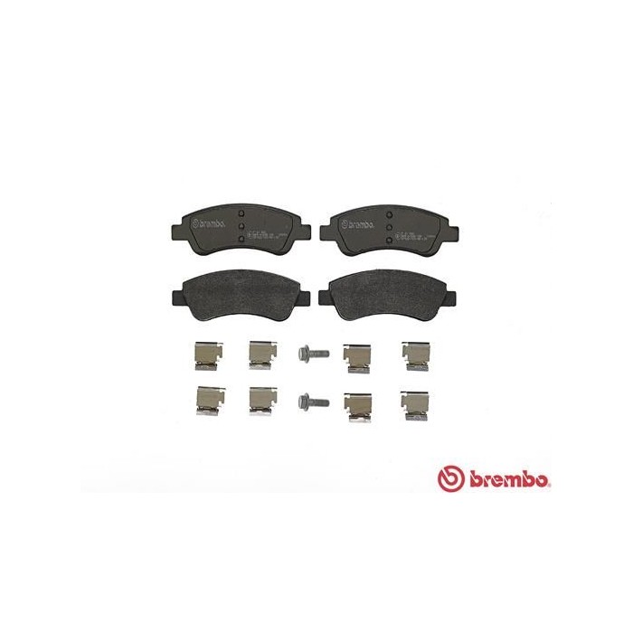 BREMBO Bremsbelagsatz, Scheibenbremse P61066