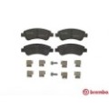 BREMBO Bremsbelagsatz, Scheibenbremse P61066