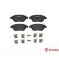 BREMBO Bremsbelagsatz, Scheibenbremse P61068