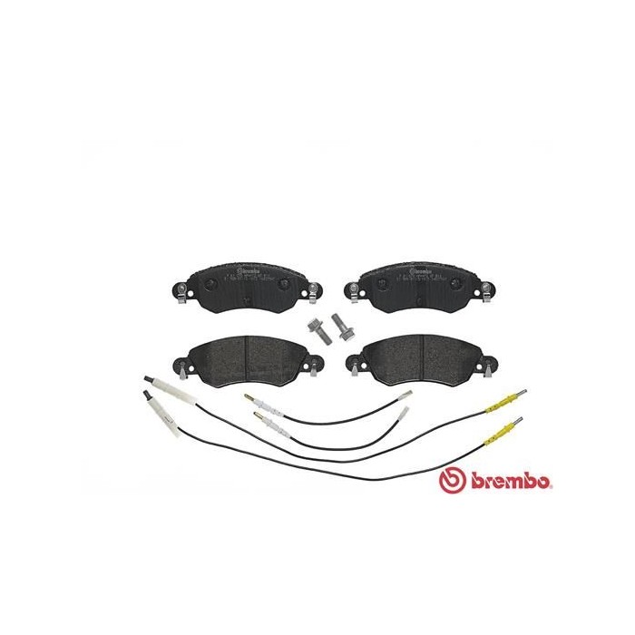 BREMBO Bremsbelagsatz, Scheibenbremse P61070