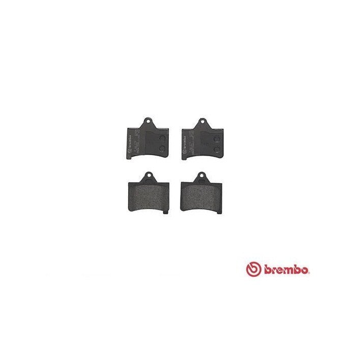 BREMBO Bremsbelagsatz, Scheibenbremse P61073