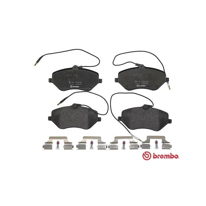 BREMBO Bremsbelagsatz, Scheibenbremse P61078