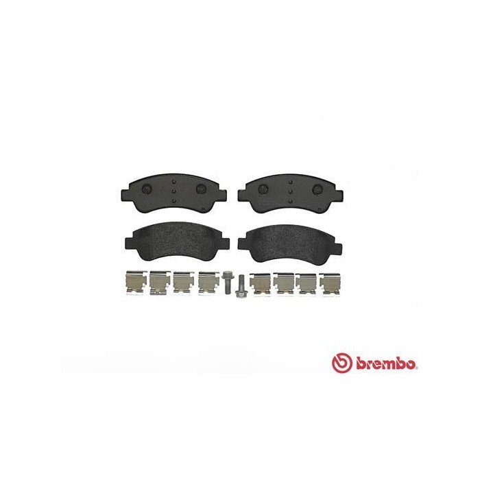 BREMBO Bremsbelagsatz, Scheibenbremse P61082