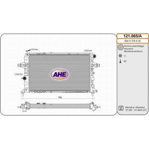 AHE Kühler, Motorkühlung 121.065/A