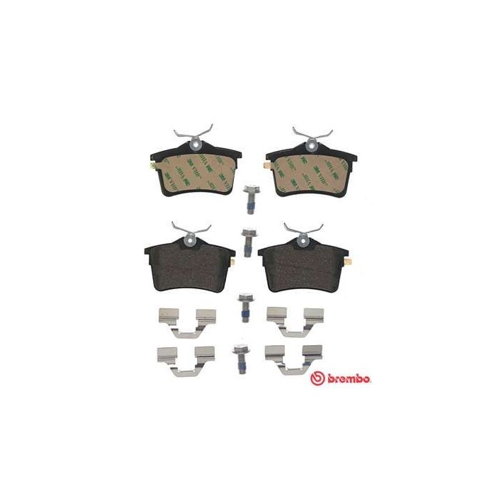 BREMBO Bremsbelagsatz, Scheibenbremse P61084