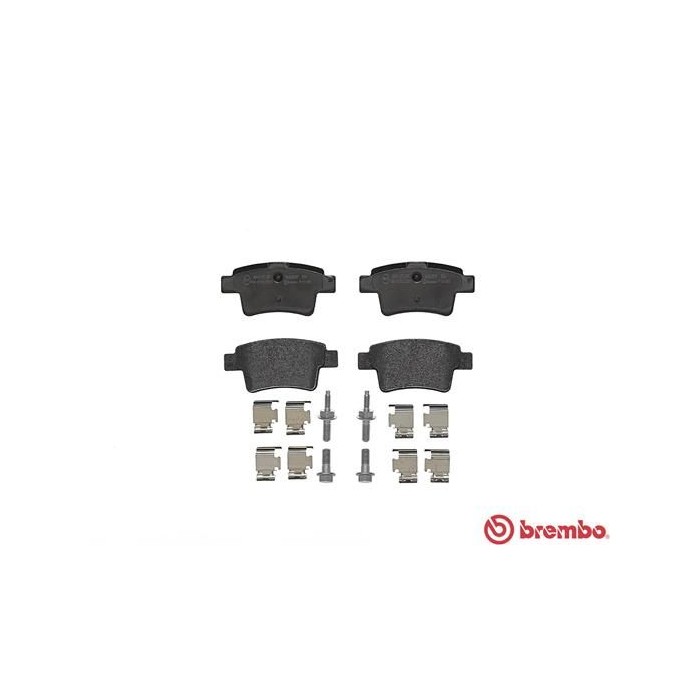 BREMBO Bremsbelagsatz, Scheibenbremse P61085