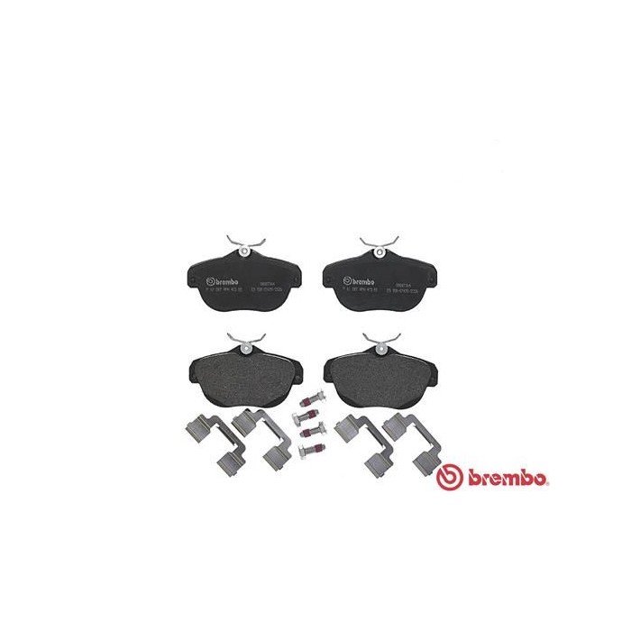 BREMBO Bremsbelagsatz, Scheibenbremse P61087