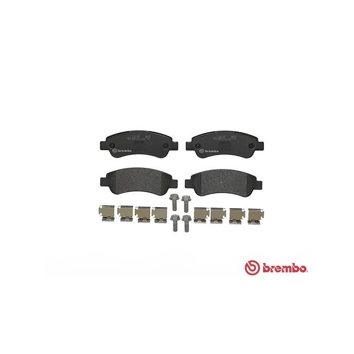 BREMBO Bremsbelagsatz, Scheibenbremse P61091
