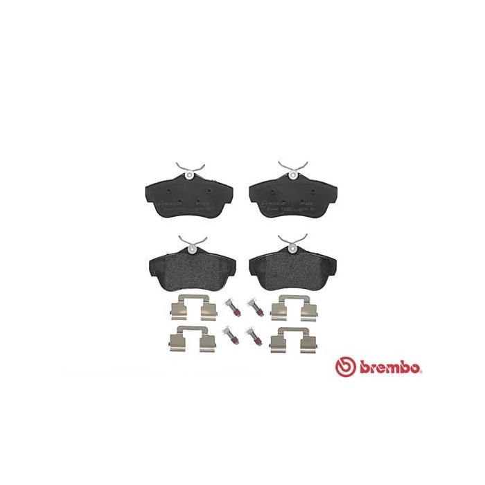 BREMBO Bremsbelagsatz, Scheibenbremse P61095