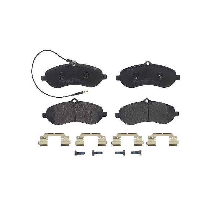 BREMBO Bremsbelagsatz, Scheibenbremse P61096