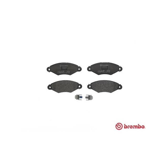 BREMBO Bremsbelagsatz, Scheibenbremse P61098