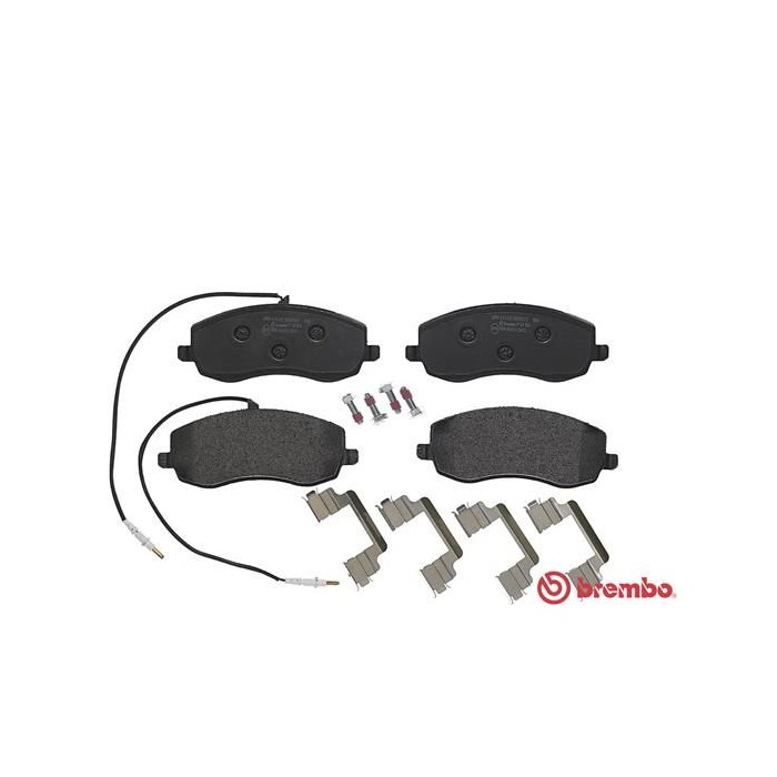 BREMBO Bremsbelagsatz, Scheibenbremse P61104