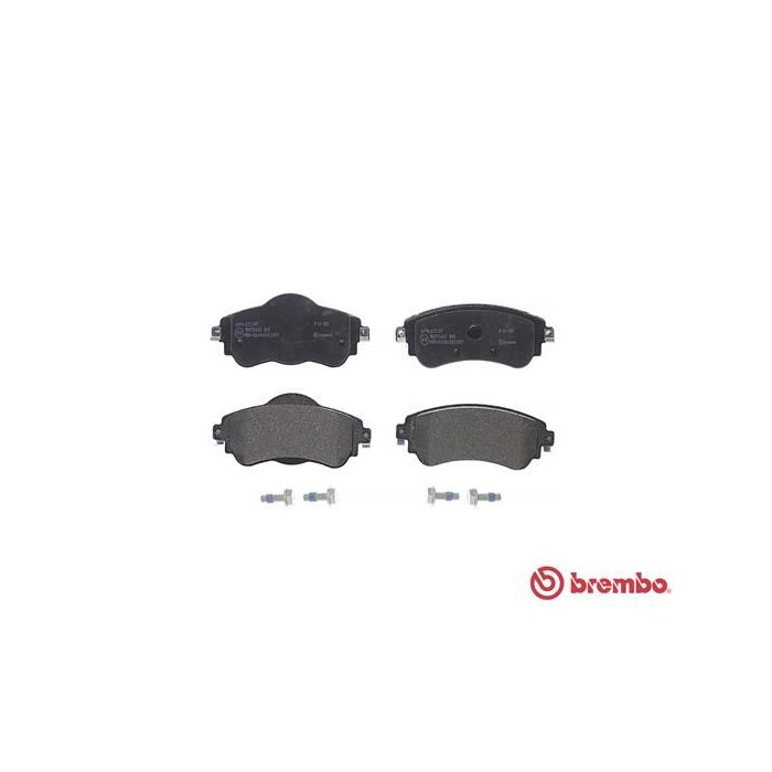 BREMBO Bremsbelagsatz, Scheibenbremse P61105