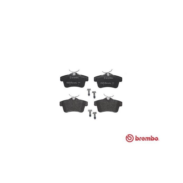 BREMBO Bremsbelagsatz, Scheibenbremse P61114
